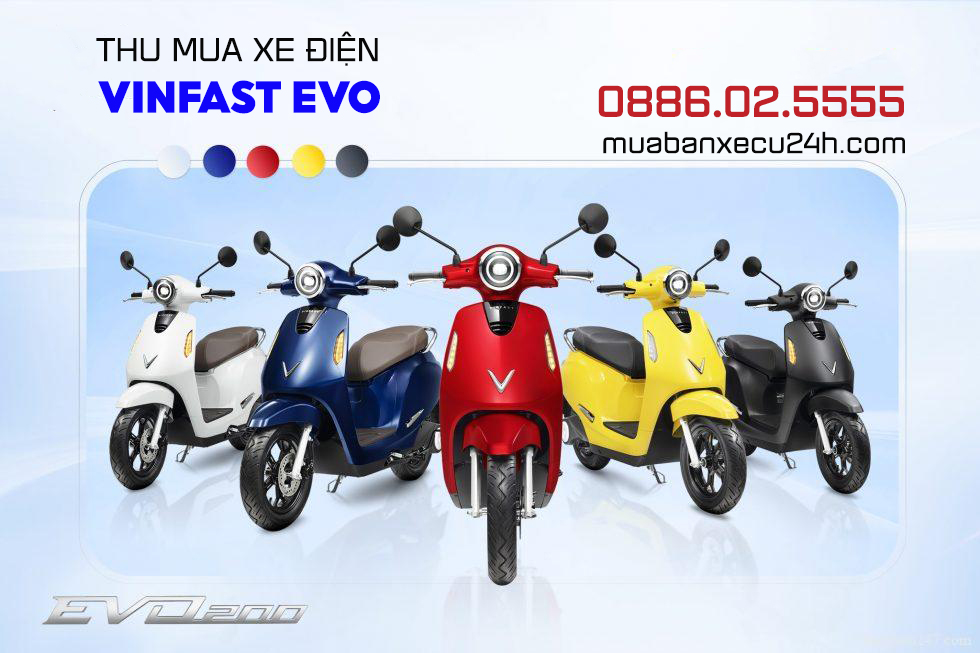 Thu mua xe điện VinFast Evo