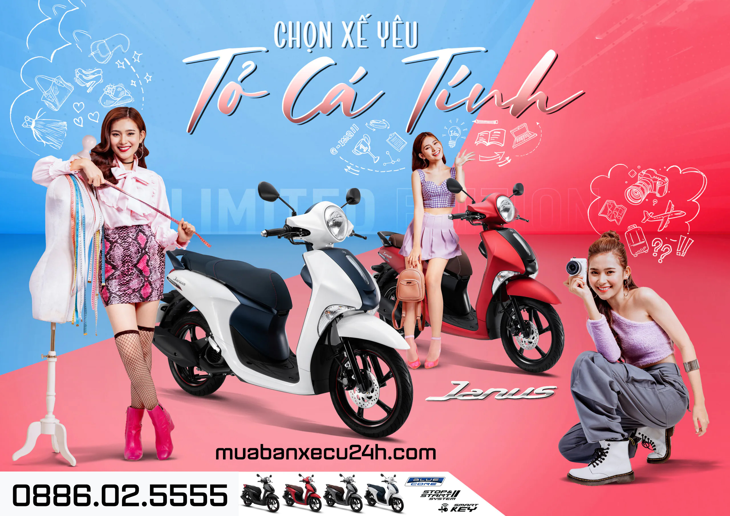 Thu mua xe máy Yamaha tại nhà